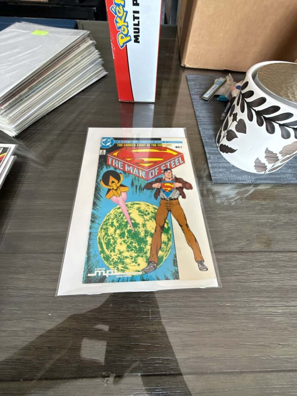 The Man of Steel No. 1 DC Comics MPI Audio Edition Comic Book